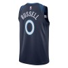 NBA Mænd Trøje Minnesota Timberwolves D Angelo Russell 2022-23 Nike Icon Edition Navy Swingman